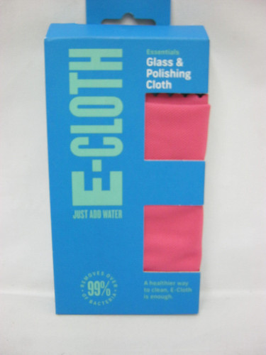 Cloth glass and - e,