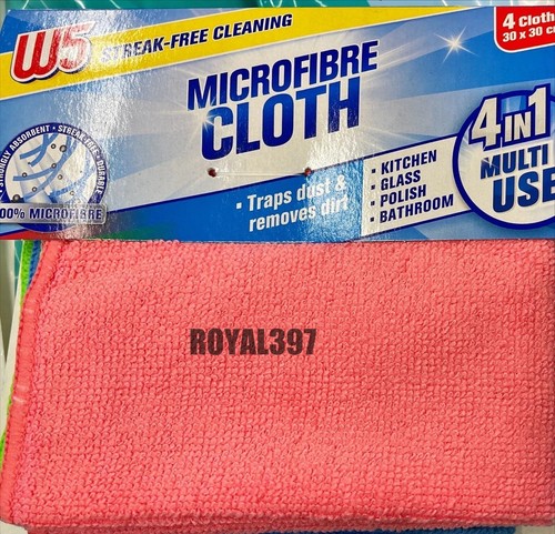 Microfiber cloth in 1 - w5, 4-in-1