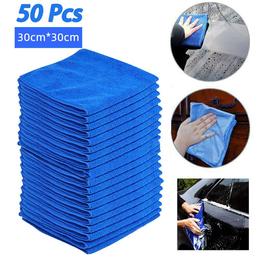 50pcs microfibre cloths - 50pcs,