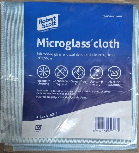 Glass large microfibre cloth - glass,