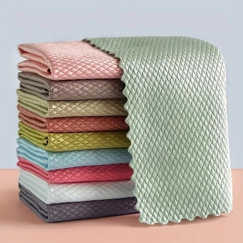 Microfibre glass cleaning - microfibre,