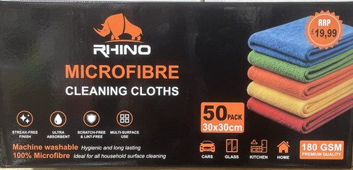 Pack microfibre cleaning - 50,